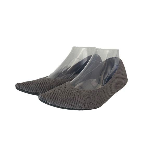 Alfani Womens Flats Grey Knit Step N Flex Poppy Pointed Toe Ballet Size 9M - Picture 2 of 15
